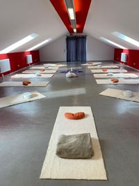 Yogastudio von Iris Fuchs in Augsburg-Haunstetten mit Matten